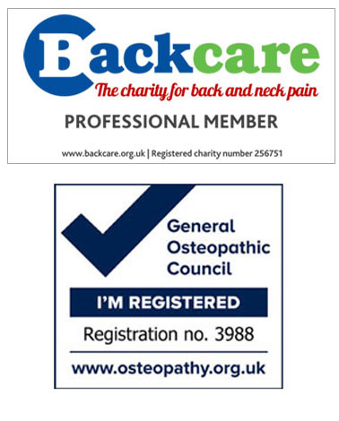 Central Harrogate Osteopathy Accreditations